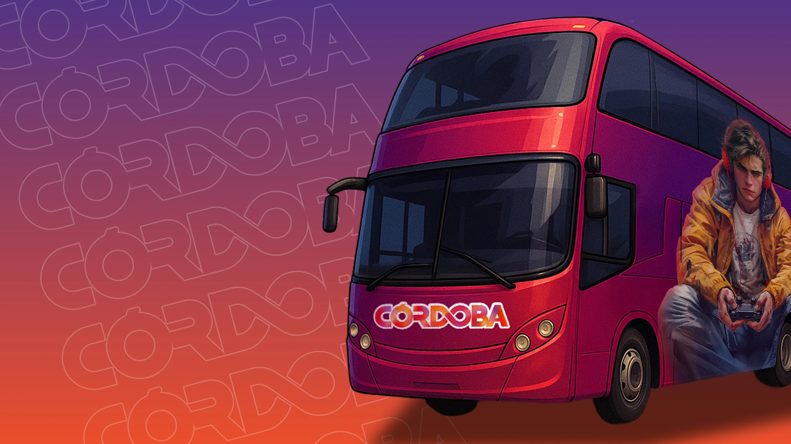 Bus Gamer Background